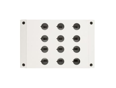 Obudowa kasety 12-otworowa 22mm szara IP67 M22-I12 222688