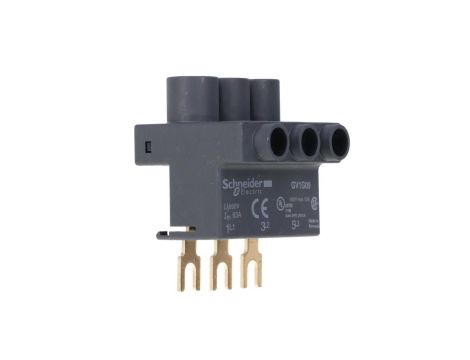 Blok zasilający zestaw szyn od góry GV1G09