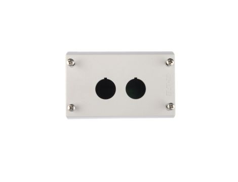 Obudowa kasety 2-otworowa 22mm szara IP67 M22-I2 216537