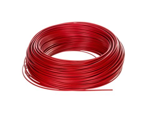 Przewód instalacyjny H05V-K (LgY) 0,75 czerwony /100m/