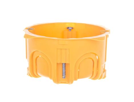 Puszka podtynkowa do regips 67x40mm pomarańczowa Batibox 080041