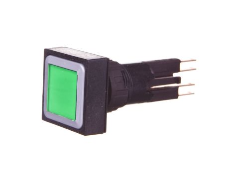 Napęd przycisku zielony z podświetleniem z samopowrotem Q25LT-GN/WB 089190