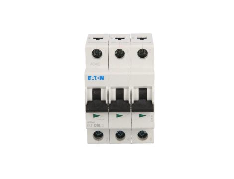 Wyłącznik nadprądowy 3P C 40A 15kA AC FAZ C40/3 278877