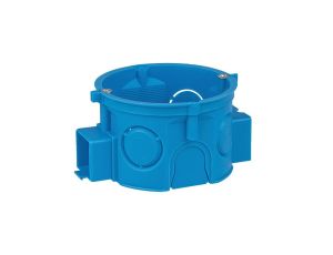 Puszka płytka 60mm p/t 41mm ze śrubami niebieski S60Kw 34068203
