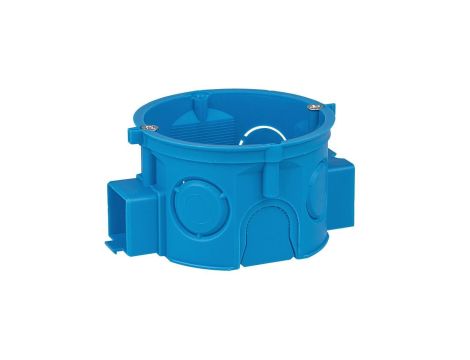 Puszka płytka 60mm p/t 41mm ze śrubami niebieski S60Kw 34068203
