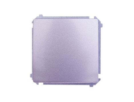 Simon Basic Łącznik jednobiegunowy stal inox BMW1A.01/21