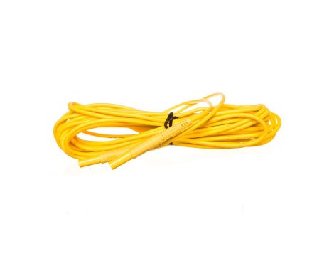 Przewód pomiarowy 10m żółty /wtyki bananowe/ WAPRZ010YEBB