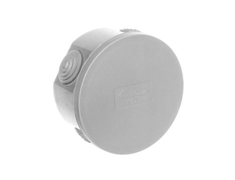 Puszka n/t hermetyczna pusta 80x40mm IP44 szara PO-80 31.2