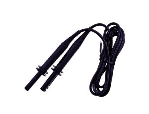 Przewód pomiarowy 1,8m czarny ekranowany 5kV /wtyki bananowe/ WAPRZ1X8BLBB