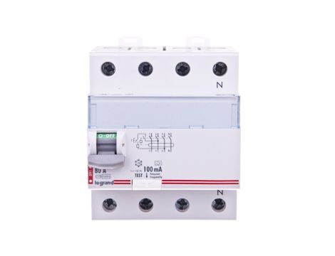 Wyłącznik różnicowoprądowy 4P 80A 0,1A typ A P304 DX3 411772