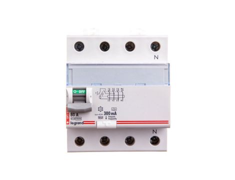 Wyłącznik różnicowoprądowy 4P 80A 0,3A typ A P304 DX3 411782