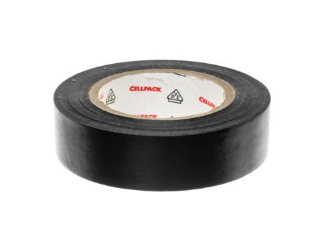 Taśma izolacyjna PVC, 128 0.15-15-10 czarna, 145821