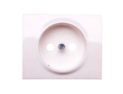 SISTENA LIFE Plakietka gniazda pojedynczego arctic 777026