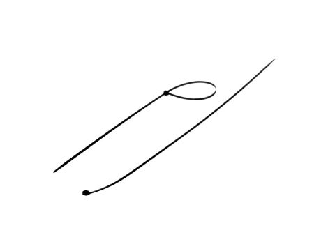 Opaska kablowa odporna na UV TKUV 40/3,6 czarna E01TK-01050100901 /100szt./