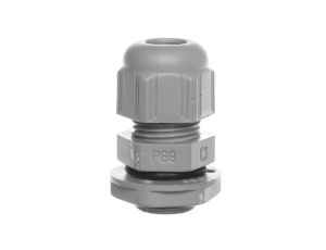 Dławnica kablowa poliamidowa PG9 IP68 jasnoszara 098021