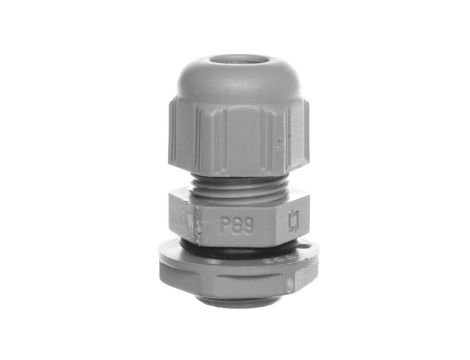 Dławnica kablowa poliamidowa PG9 IP68 jasnoszara 098021