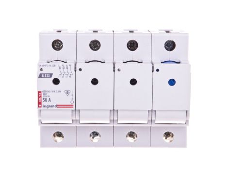 Rozłącznik bezpiecznikowy 3P+N 50A D02 R323 606758
