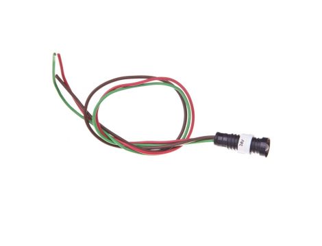 Lampka sygnalizacyjna 5mm czerwono-zielony 12-24V AC/DC KLP 5GR/24V 84405015