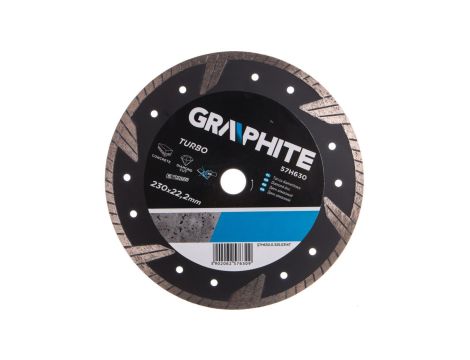 Tarcza diamentowa 230 x 22.2 mm turbo 57H630