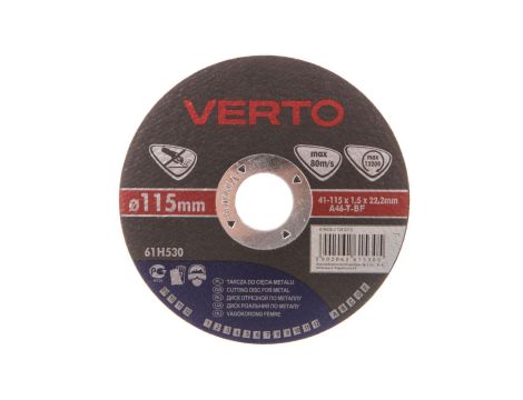 Tarcza tnąca do metalu 115 x 1.5 x 22.2 mm