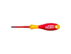 Wkrętak krzyżowy PH1 4.5 x 80 mm 1000V 39D476