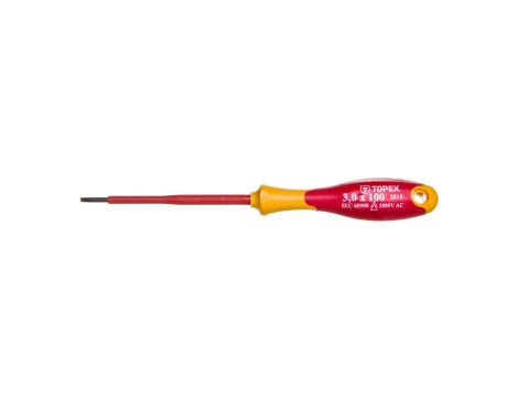 Wkrętak płaski 1000V, 3.0 x 100 mm, CrMo