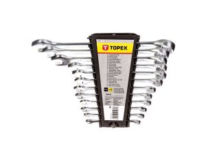 Klucze płasko-oczkowe 6-22 mm 35D757 /zestaw 12 szt./