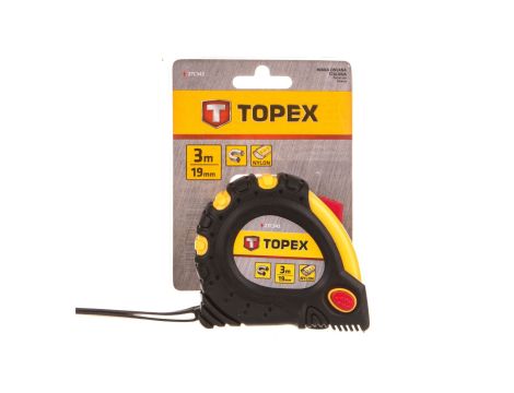 Miara zwijana stalowa 3 m x 19 mm magnes 27C343