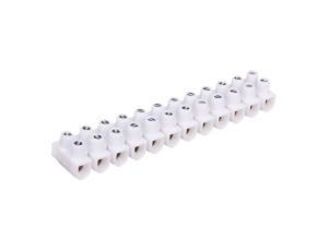 Listwa zaciskowa 12-torowa 6mm2 biała 034223