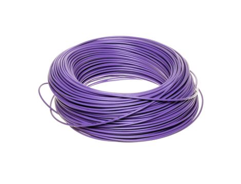 Przewód instalacyjny H05V-K (LgY) 1 fioletowy /100m/