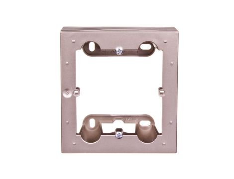 Simon 54 Premium Puszka natynkowa pojedyncza płytka złoty mat DPN1/44