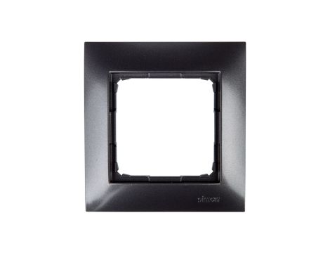 Simon 54 Premium Ramka pojedyncza antracyt DR1/48