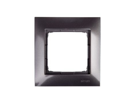Simon 54 Premium Ramka pojedyncza antracyt /do karton-gips/ DRK1/48