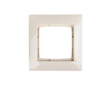 Simon 54 Premium Ramka pojedyncza kremowa DR1/41