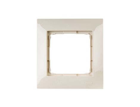 Simon 54 Premium Ramka pojedyncza kremowa /do karton-gips/ DRK1/41