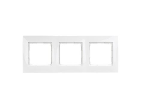 Simon 54 Premium Ramka potrójna biała DR3/11