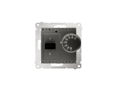 Simon 54 Regulator temperatury 5-40C IP20 antracyt DRT10W.02/48