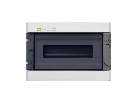 Rozdzielnica hermetyczna EP-LUX natynkowa 1x12 1500V DC 1000V AC PE+N dymny IP65 1954-01