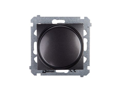 Simon 54 Ściemniacz naciskowo-obrotowy 20-500W antracyt DS9T.01/48