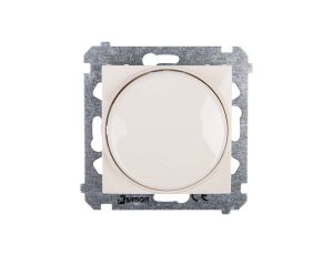 Simon 54 Ściemniacz naciskowo-obrotowy 20-500W kremowy DS9T.01/41