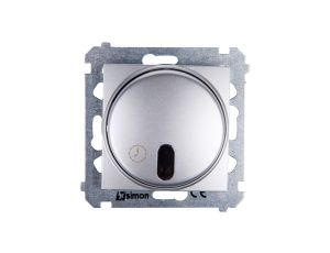 Simon 54 Łącznik z opóźnieniem wyłaczenia i przekaźnikiem srebrny mat DWC10P.01/43