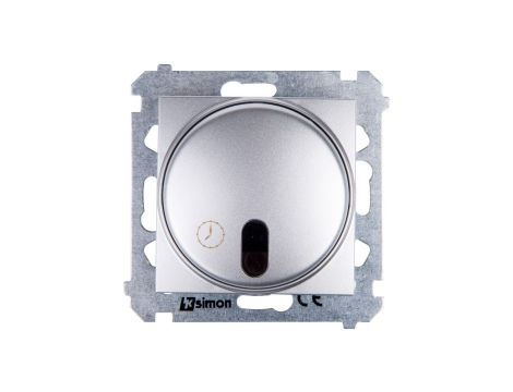 Simon 54 Łącznik z opóźnieniem wyłaczenia srebrny mat DWC10T.01/43