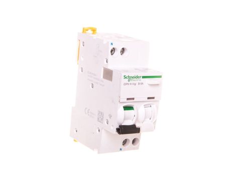 Wyłącznik różnicowo-nadprądowy 2P 6A B 0,03A typ AC iDPN N VIGI A9D55606