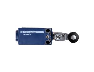 Wyłącznik krańcowy 1R 1Z migowy tworzywo ramię z rolką XCKP2118G11