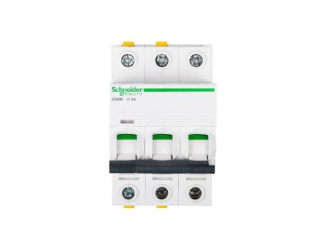 Wyłącznik nadprądowy 3P C 4A 6kA AC iC60N-C4-3 Acti9 A9F04304