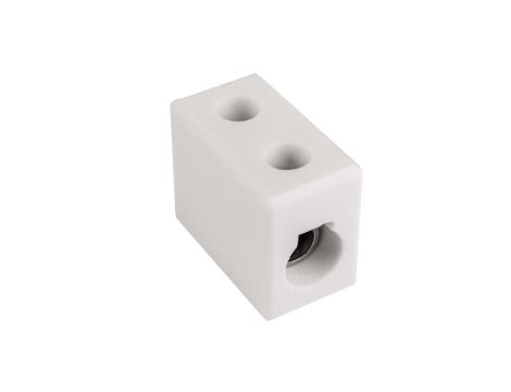 Złączka gwintowa porcelanowa 16mm 1-tor biała CPO-30A-1P 80731516 /20szt./