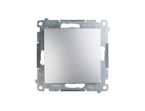 Simon 54 Łącznik jednobiegunowy srebrny mat DW1A.01/43