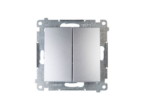 Simon 54 Łącznik świecznikowy srebrny mat DW5A.01/43