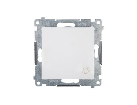 Simon 54 Przycisk /dzwonek/, szybkozłącza, biały DD1.01/11