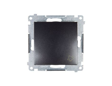 Simon 54 Przycisk /dzwonek/, szybkozłącza, antracyt DD1.01/48